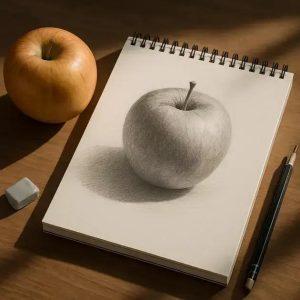 Desenhando com Luz e Sombra: Esboço em Tom Contínuo para Iniciantes