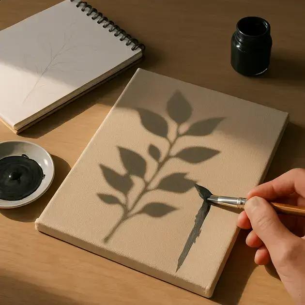 Fotografia de Sombras como Base para Pintura: Técnicas de Transferência