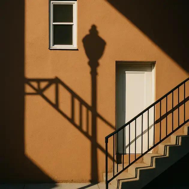 Sombras Projetadas por Elementos Urbanos: Inspiração para Pintura Arquitetônica